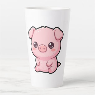 Süße Baby-Schwein-Latte-Macchiato-Tasse Milchtasse