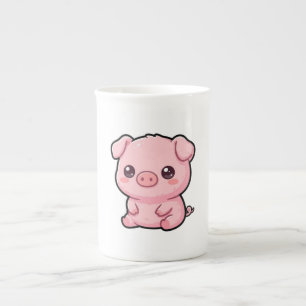 Süße Baby-Schweinchen-Spezialtasse Porzellantasse