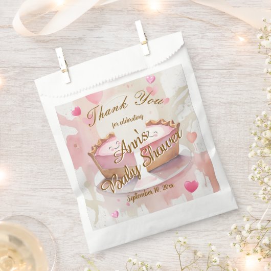 Süße Baby Shower Geschenktüte Geschenktütchen (Ausgeschnitten)