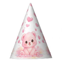 Süße Babybären Rosa Geburtstag Pastell