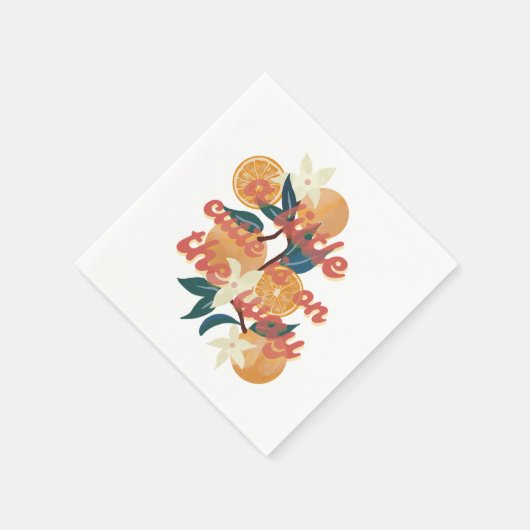 Süsse Babydusche Serviette (Ecke)