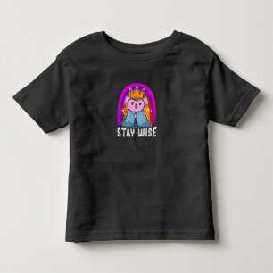 Süße Babygrafik mit Regenbogenkindern Kleinkind T-shirt