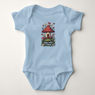 Süße Babykleidung Natur Baby Strampler