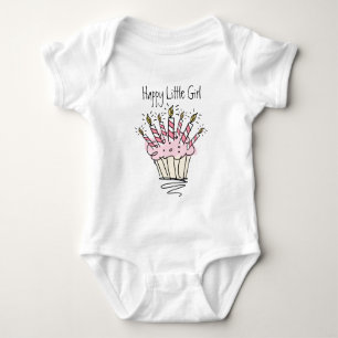 Süße Babymode mit Cupcake-Design Baby Strampler