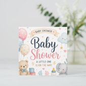 Süße Babyparty-Feier (Stehend Vorderseite)