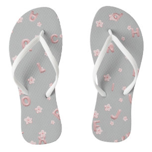 Süße Babys Kinder ABC Alphabet Blumen Kinder B2S Badesandalen