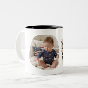 Süße Babyschrift-Typografie Zweifarbige Tasse