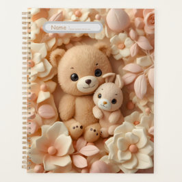 Süße Babytier-Planer Planer
