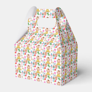 Süße Babyzimmer-Spielzeug-Muster-Baby-Party Geschenkschachtel