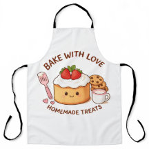 Süße "Backen Mit Liebe"-Illustration