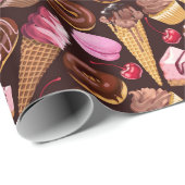 Süße Backpapier-Verpackung Geschenkpapier (Rolleneckpunkt)