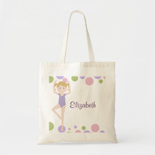 Süße Ballerina-personalisierte Tasche