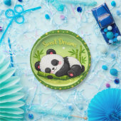 Süße Bambus-Träumchen-Panda-Party-Papierteller Pappteller (Party)