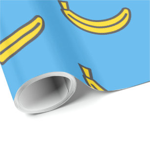 Süße Banane Druck Spaß Sommerparty Muster Geschenkpapier