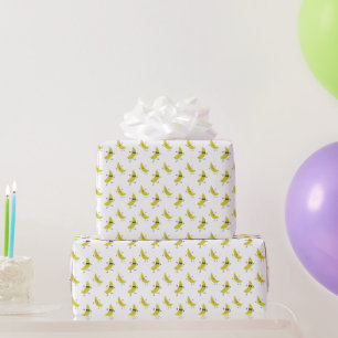 Süße Banane Kawaii Geburtstag Kinder Sommer Geschenkpapier