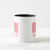 Süße Barcode-Gestaltung Tasse (Zentrum)