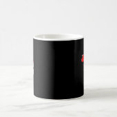 Süße Baseball-Schwester größten Fan-Bogen Kaffeetasse (Mittel)