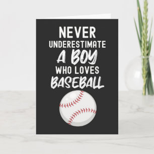 Süße Baseballkarten Für Baby Jungen Kid Lover Spie Karte