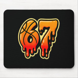 Süße Basketball-Eis-Drip 67 Mousepad