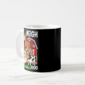 Süße Bauernhoftiere mit Geräuschen Kaffeetasse (Vorderseite Links)