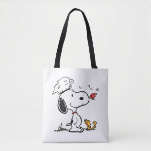 Süße Beagle-Astronauten-Cartoon-Illustration Tasche