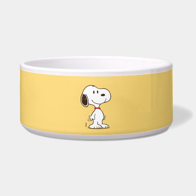 Süße Beagle-Cartoon-Figur-Illustration Napf (Vorderseite)