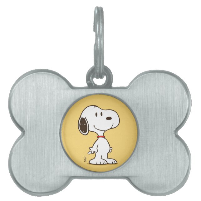 Süße Beagle-Cartoon-Figur-Illustration Tiermarke (Vorderseite)