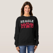 Süße Beagle-Mütter Beagle-Hund Beagle-Besitzer Sweatshirt (Vorne ganz)