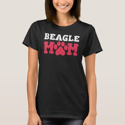 Süße Beagle-Mütter Beagle-Hund Beagle-Besitzer T-Shirt (Vorderseite)