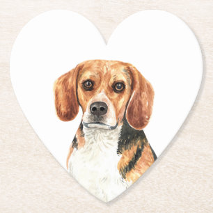 Süße Beagle-Mutter-Hundliebhaber-Welpen-Vater-Aqua Untersetzer