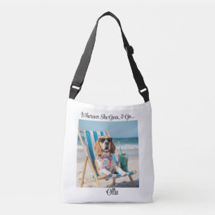 Süße Beagle Personalisierte Tasche