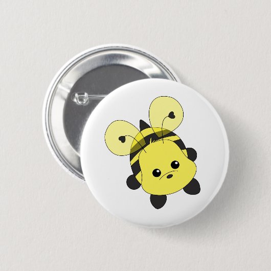 Süsse Bee Button (Vorne & Hinten)