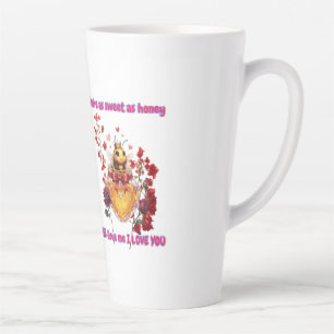 Süße BEE mine-BEE liebe mich ich liebe dich Milchtasse