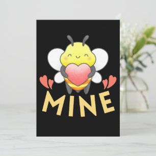 SÜSSE BEE MINE - LUSTIGER VALENTINSTAG FEIERTAGSKARTE