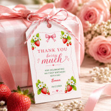 Süße Beeren-Erstgeburtstags-Dankeschön-Geschenke