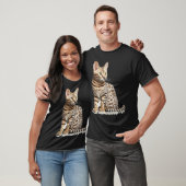 Süße Bengalkatze mit Klassiker T-Shirt (Unisex)
