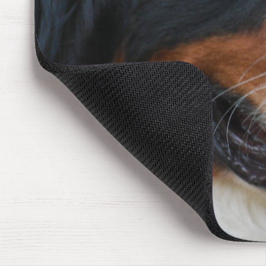 Süße Bernese Mausunterlage Mousepad (Ecke)