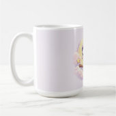 Süße Besenhexen-Kitty Kaffeetasse (Links)