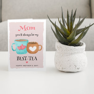 Süße BEST-TEA-Mutter, Frohen Muttertag Karte