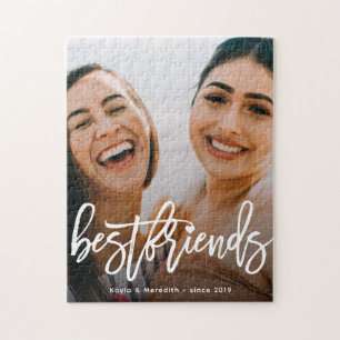 Süße beste Freundinnen Foto Puzzle