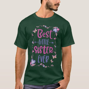 Süße beste kleine Schwester jemals Mädchen Frauen T-Shirt
