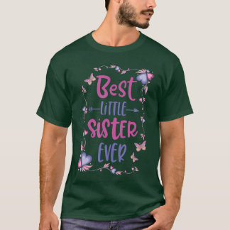 Süße beste kleine Schwester jemals Mädchen Frauen T-Shirt