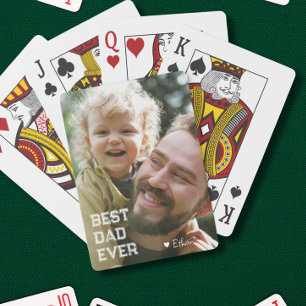 Süße 'Bester Vater Aller Zeiten' Spielkarten