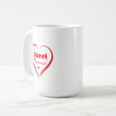 Süße Bewegung Geschenk Für Valentinstag Tee & Kaffeetasse (Vorderseite Links)