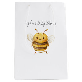 Süße Biene Baby Shower Mittlere Geschenktüte