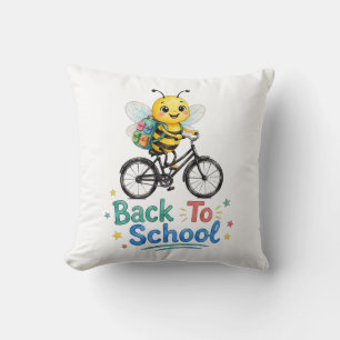 Süße Biene Zurück zur Schule Kissen