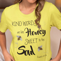 Süße Bienen Arten Wort Wie Honig Modern Gelb