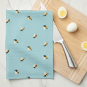 süße Bienen Geschirrtuch (Viertel Falte)
