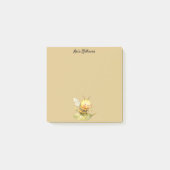 Süße Bienen-Notizen Post-it Klebezettel (Vorderseite)