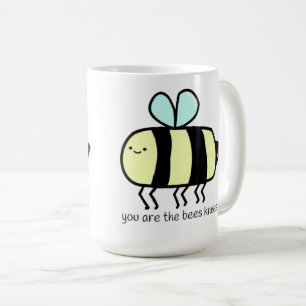 Süße Bienen-Tasse mit Zitat Kaffeetasse